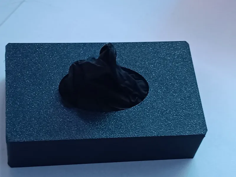 Plain tissuebox / glovebox - Snap fit lid