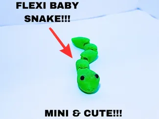 Flexi Baby Snake Fidget