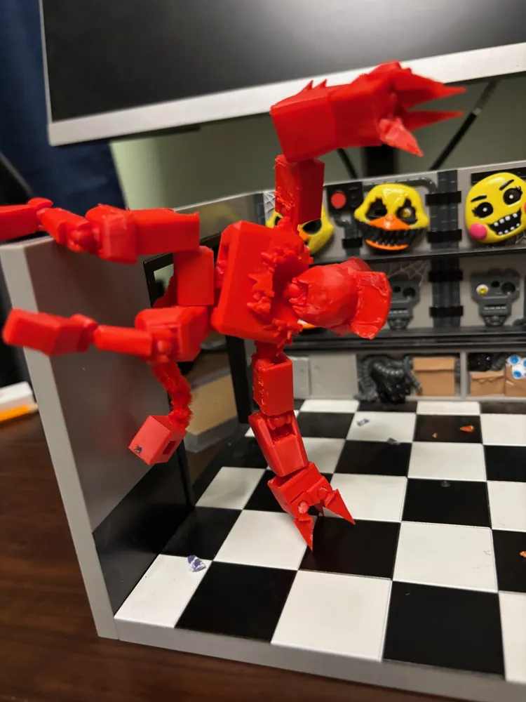 Articulated Guest 666 Forsaken Figure UPDATE - Free 3D Print Model