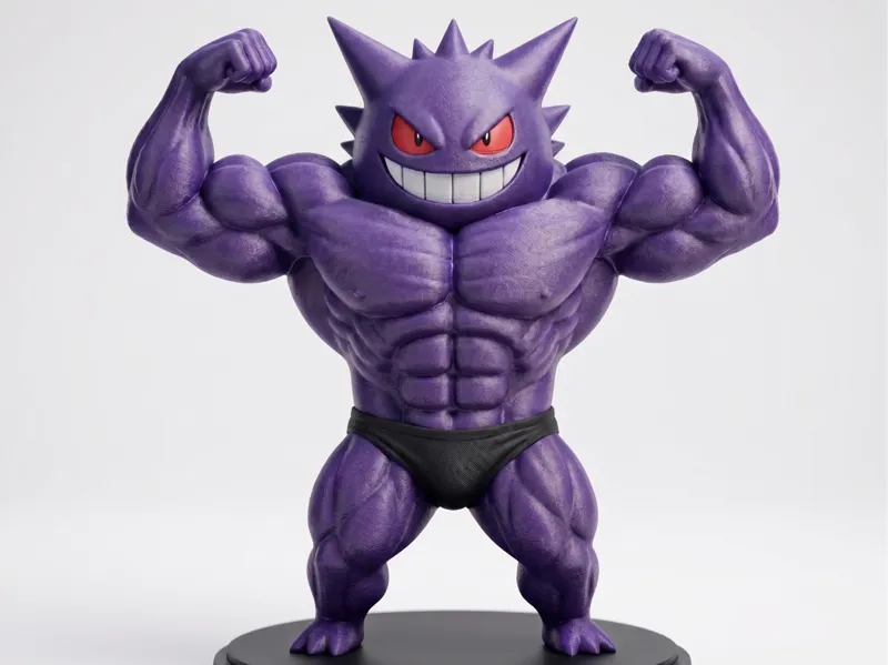 Gengar maromba - Pokemon 