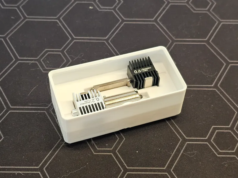 Improved Gridfinity hotend modules A1 (mini) 2x1