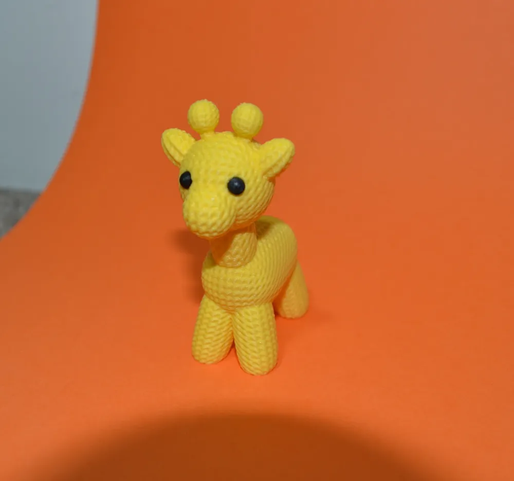 Adorable Crochet Mini Giraffe by NaraaPrints - MakerWorld
