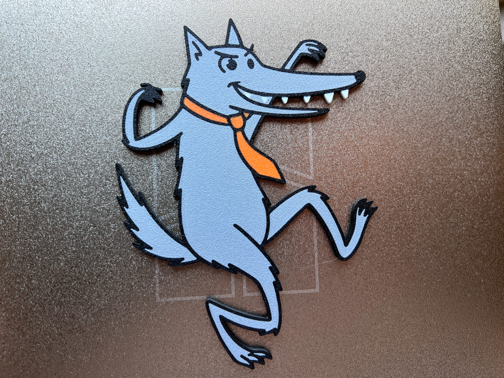 The Big Bad Wolf Egg Hunt Tactile Story Prop