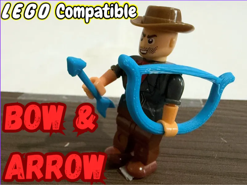 LEGOs BRICK | Bow and Arrow Accessory