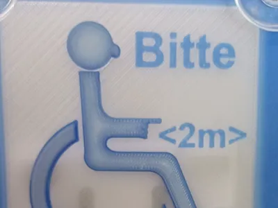 Sign for People with Disabilities