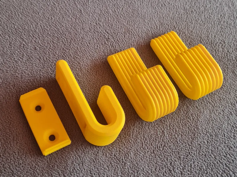 Wandhaken und Handtuchhalter