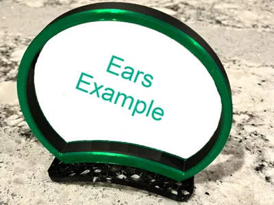Flexible Under-Hat Ear Pad TPU 6x3 Magnetic