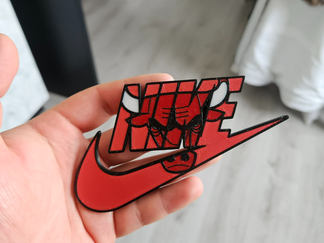 NBA - nike x chicago bulls magnet