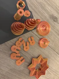 Lot de fidgets "flush" à licence commerciale (attribution) — photo 3