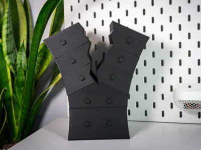 Cracked Chest of Drawers Jewelry Box/ Organizer