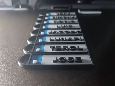 Customizable license plate