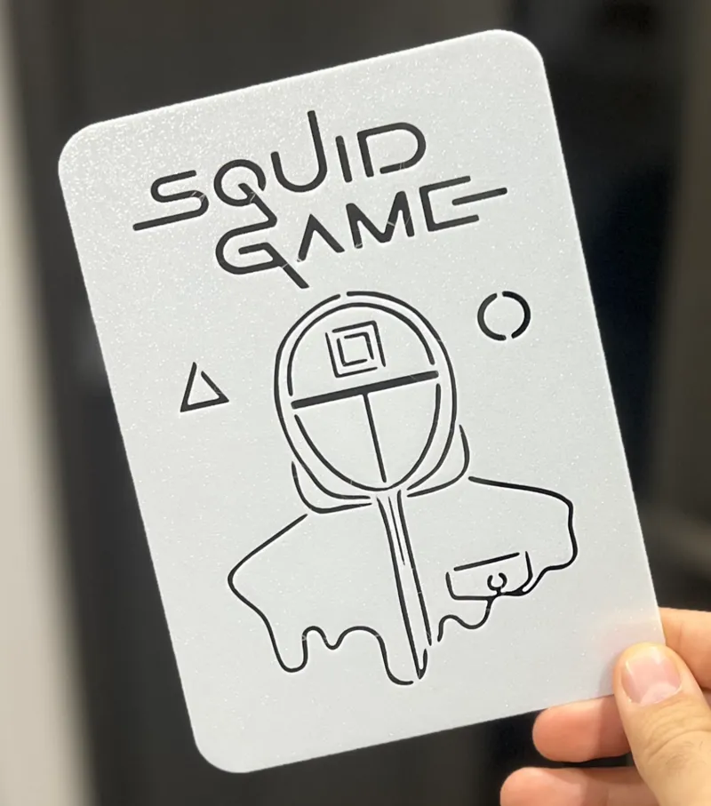 Squid Game Stencil