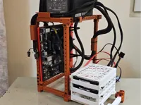 Rack maison pour serveur micro ATX — photo 1