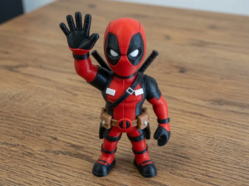 Deadpool Raised Hand Figure | Marvel