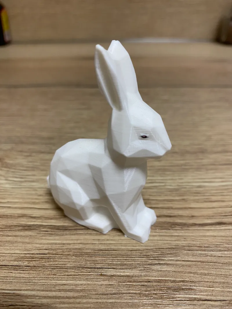 low poly bunny rabbit