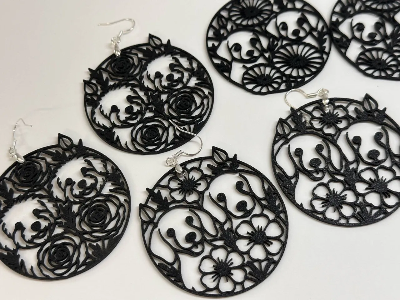 Dog Puppy Earrings or Coaster view 2