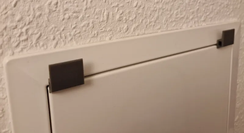 Picture Hangers for Fuse Box Doors (No Drilling)