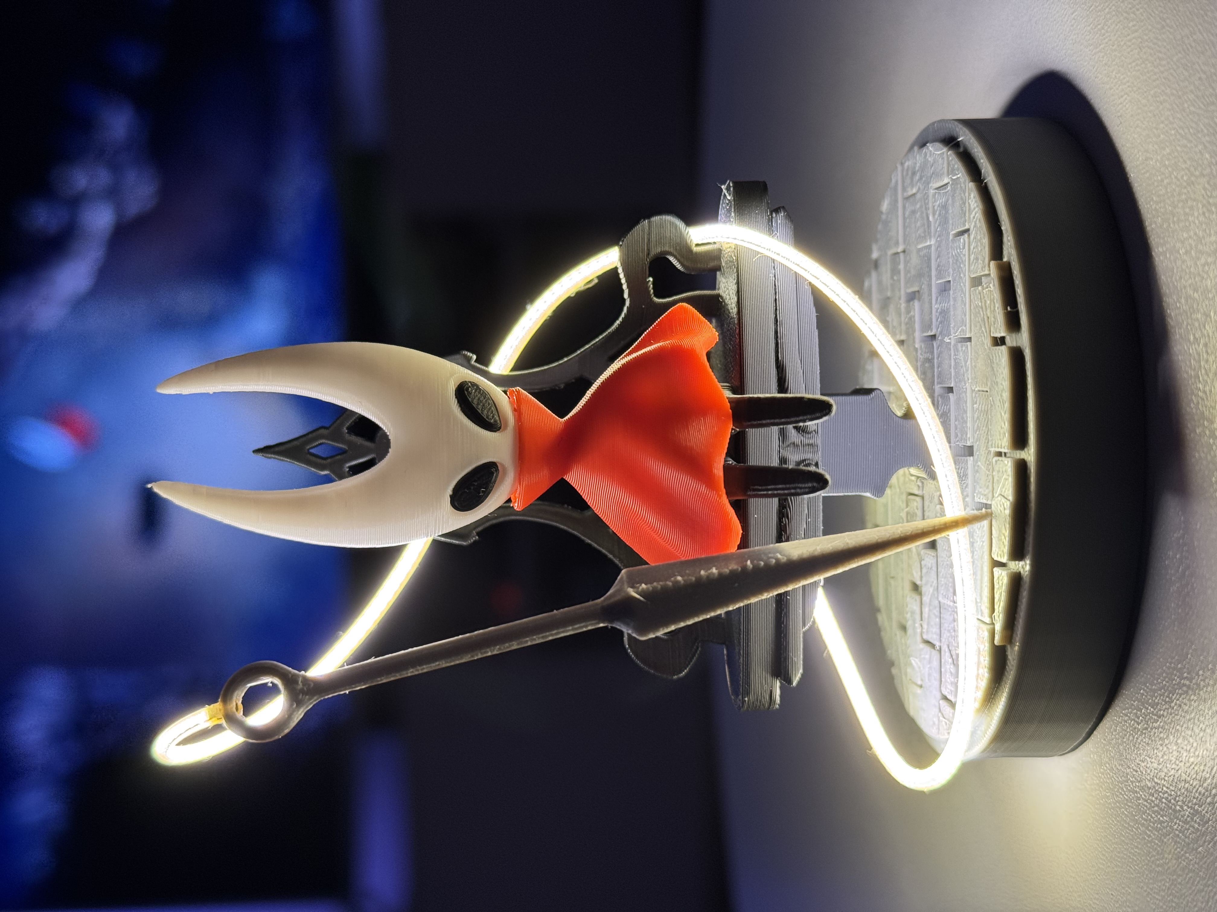 Hornet - Hollow Knight Silksong Diorama com LED