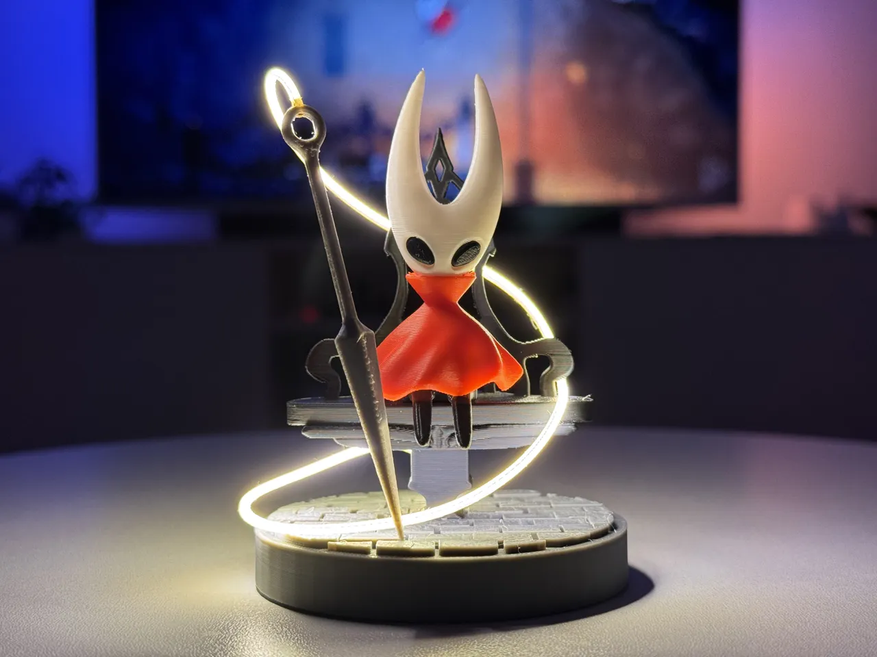 Hornet - Hollow Knight Silksong Diorama with LED view 2