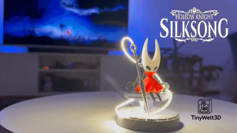 Hornet - Hollow Knight Silksong Diorama with LED view 3