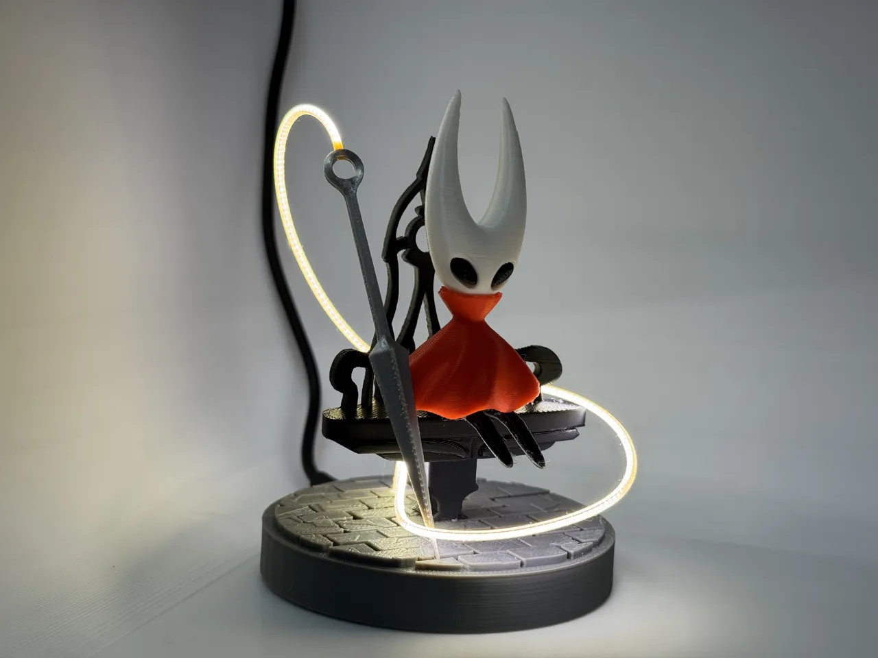 Hornet - Hollow Knight Silksong Diorama with LED view 4