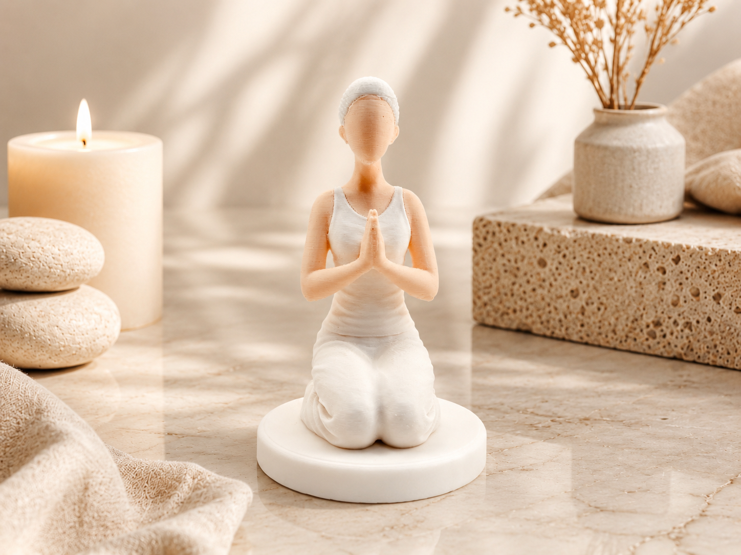 Zen Meditation Figurine Home Decor