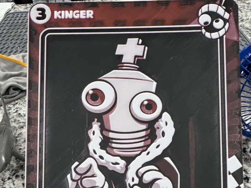 Kinger Collectors Card #3