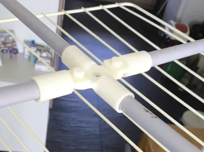 4-branch drying rack hinge
