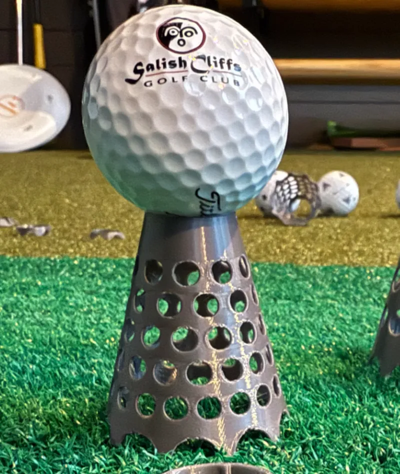 Sim Golf Driver Tee 2