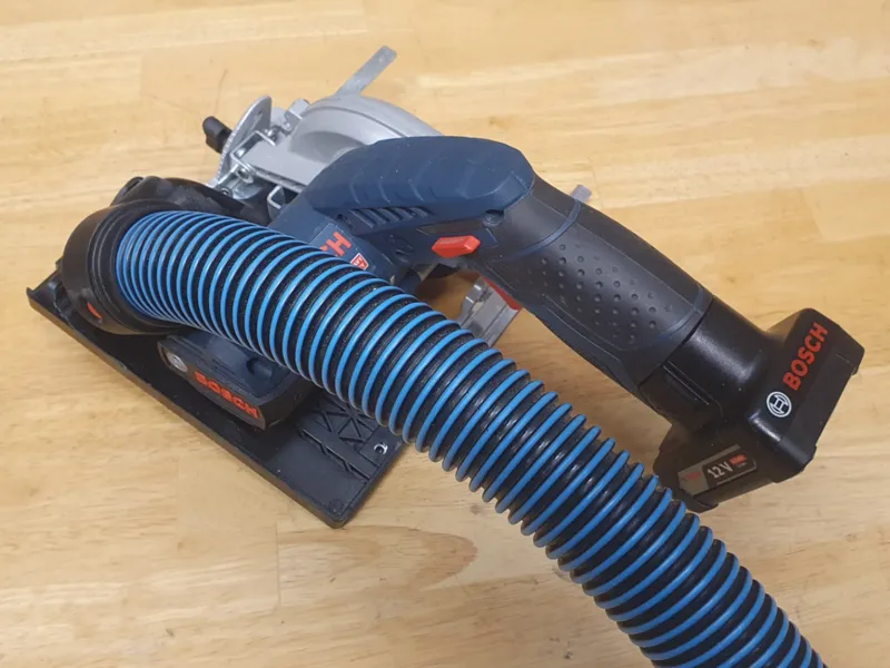 Adapter Bosch GAS 35 auf Akku-Kreissäge GKS 12V-26