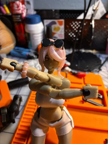 Figura decorativa: The TBJ RigBuddy: Female Blank Body (1/9 Scale) — vista de referencia 3