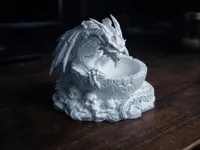 Dragon squelette gardien de coupe — photo 2
