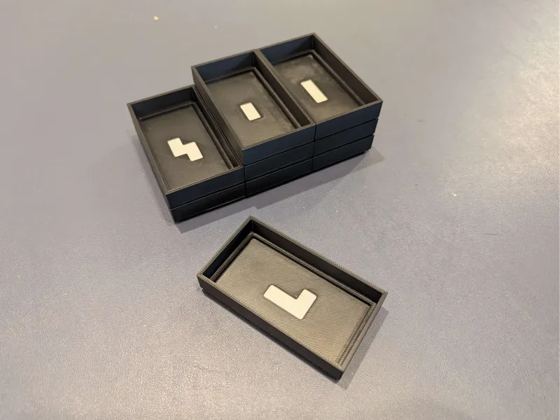 Project L Game Piece Stackable Containers