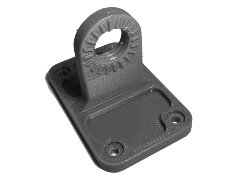 Adapter for mechanical phone holder and sturdy arm
