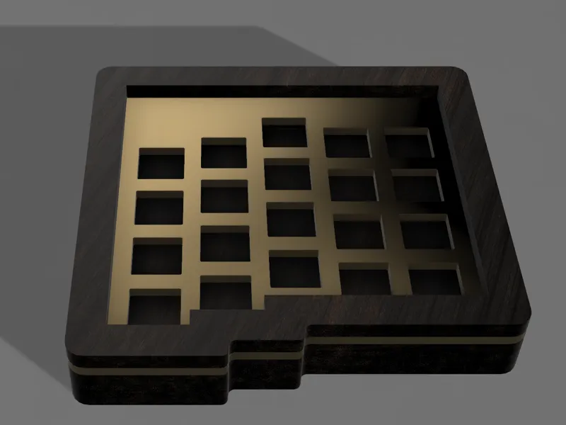 3 Part Macro Pad Case