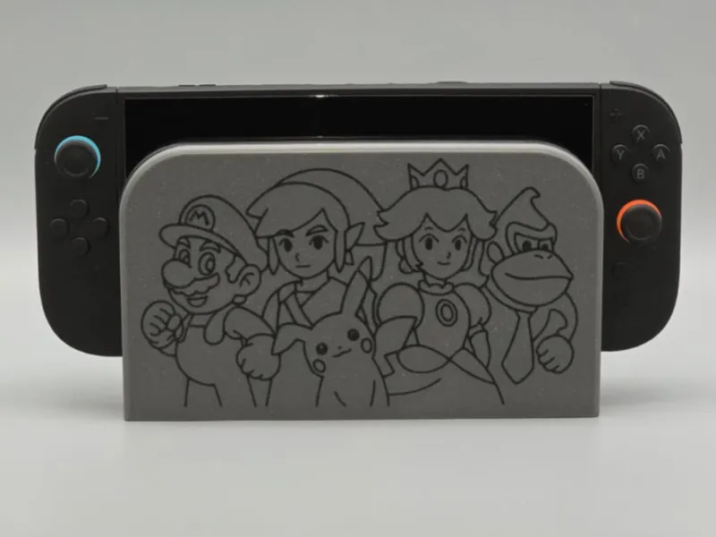 Nintendo Switch 2 Dock Frontplate Classic 