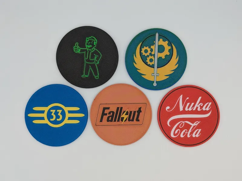 Fallout Coaster Set