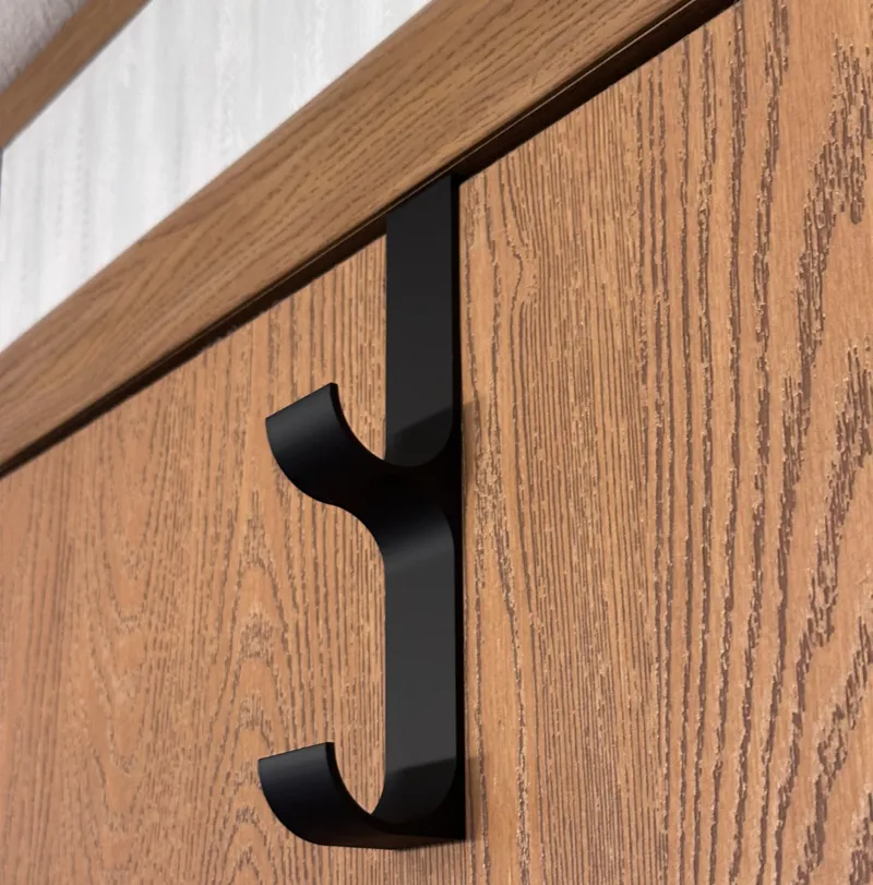 standard door double hook