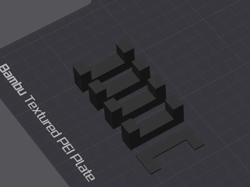 Table Edge Bush (U-Channel) with Fit-Test Stencil