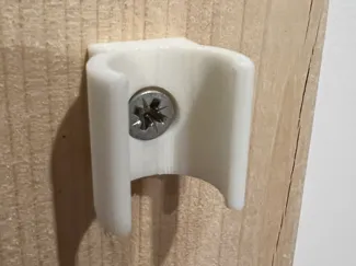 15mm Plumbing Pipe Clip with Recessed Screw Hole