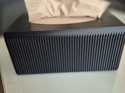 tissue box, magnet lid