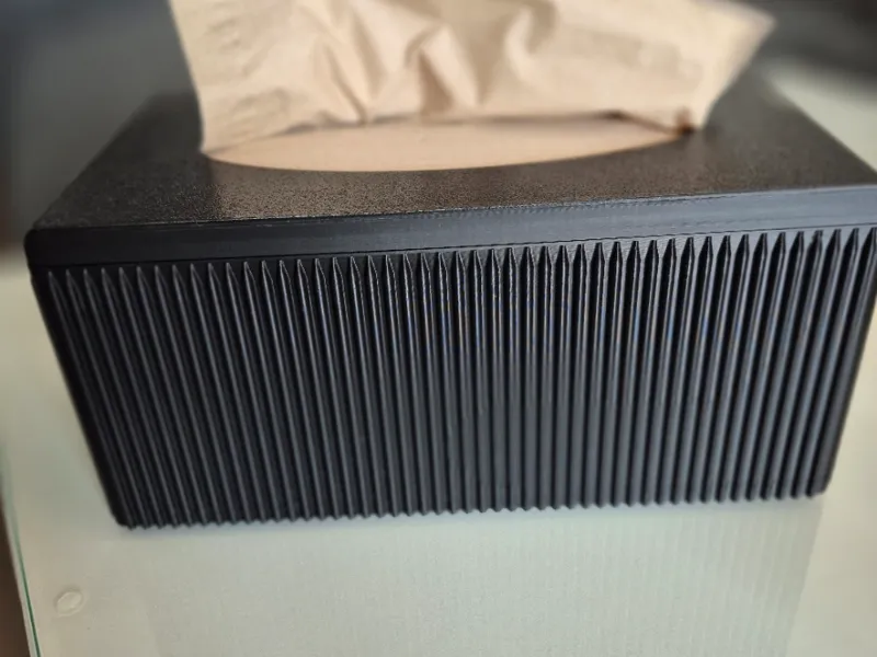 tissue box, magnet lid