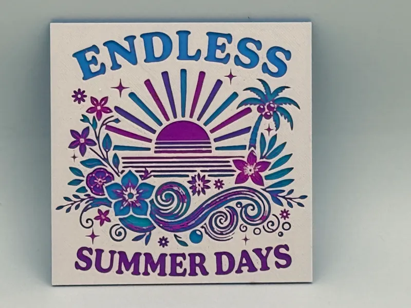 Endless Summer Days Hueforge