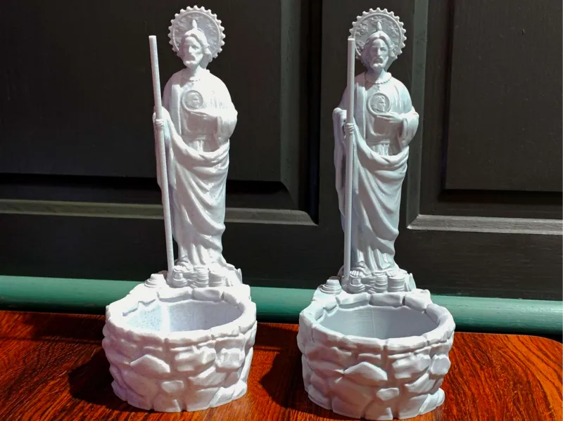 San Judas Planter With Mounting Holes