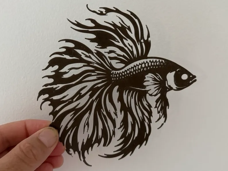 Decoration Betta splendens