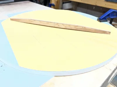 Radius Sanding Dish for Guitarmaking - 5m Radius