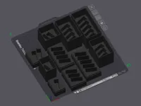 0.16mm layer, 5 walls, 8% infill, Gyroid