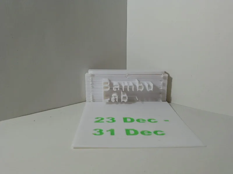tear-off-calender with Bambu-Lab text inside!!!!