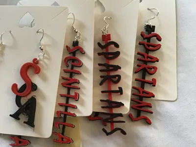 SCA, Scintilla, and Spartan Earrings 