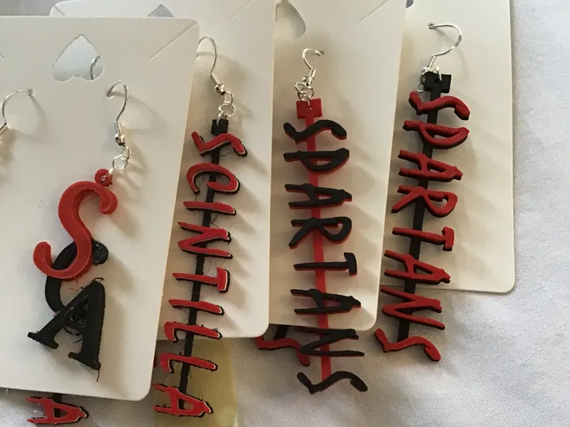 SCA, Scintilla, and Spartan Earrings 